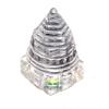 Himshikhar Attractive Crystal Shree Meru Yantra Laxmi Sphatik (30-40 gm, Multicolour) view 1