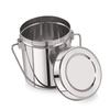 Neelam Stainless Steel 18, 22 Gauge Milk Pot, 7100 ml, Stainless Steel Storage Can Useable As Steel Dabba, Milk, ghee, Oil Storage, Etc. Heavy Jointless Body, Induction Compatible, Silver view 4