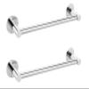 GARBNOIRE Stainless Steel Wall Mounted Towel Bar | Towel Rod | Towel Holder | Hand Towel Rail for Bathroom | Bathroom Accessories (18 Inch) (Pack of 2) view 1