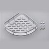 FEELING MALL Wall Mounted Shelf Stainless Steel Corner Rack Cosmetic Holder view 3