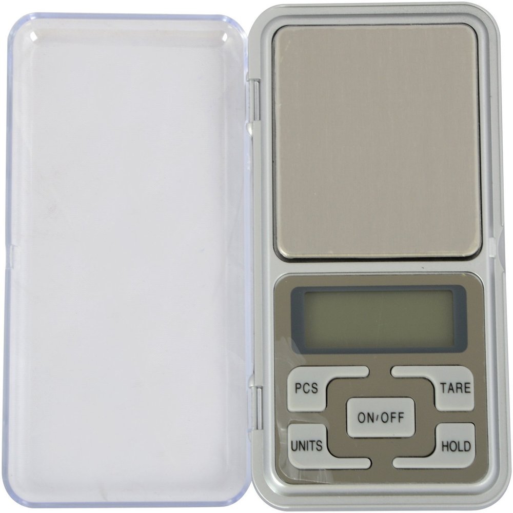 Smars Digital Pocket A100 Scale 0.1g to 200g for Kitchen Jewellery Weighing (Silver)
