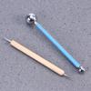 WAY BEYOND Ceramic Clay Stylus Petal Shape Tools Dot Painting Pottery Modeling Kit Set (Cream & Blue , Standard) view 2