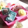 Styleys Silicone Soap Moulds for Soap Making, Loaf, Muffins, Cheesecakes (Angel Rose Shape) view 2