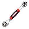 MOBHADA 48 in 1 Socket Wrench Multifunction Universal Tool (Silver) view 1