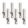 Husainy Stainless Steel Plain Tower Bolt 6 Inches Silver Pack of 6 Pieces view 1