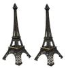 decoration homey Metal Eiffel Tower Statue Showpiece, 7 Inch - Set of 2 view 1
