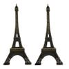 decoration homey Metal Eiffel Tower Statue Showpiece, 7 Inch - Set of 2 view 2
