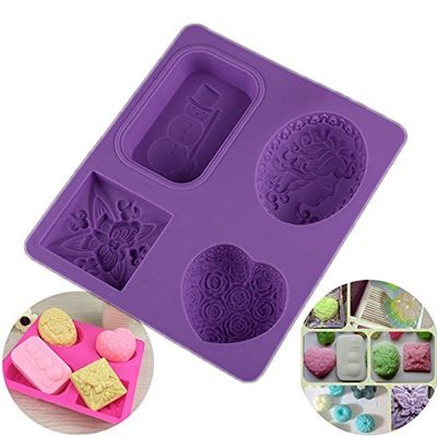 Styleys Silicone Soap Moulds for Soap Making, Loaf, Muffins, Cheesecakes (Snowman Lady Shape)