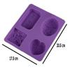 Styleys Silicone Soap Moulds for Soap Making, Loaf, Muffins, Cheesecakes (Snowman Lady Shape) view 4