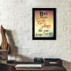 TIED RIBBONS Beechwood Awara Dil Typography Music Wall Decorative Framed Poster for Lounges Living Room Hall Bedroom Restaurants Cafes and Home Decor (Multicolour, Standard) view 2