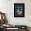TIED RIBBONS Karma Humour, Funny Wall Decorative Framed Poster for Home Decor (Beech Wood, Multicolour) view 2