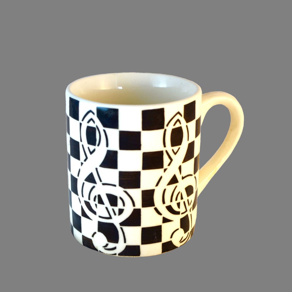 Prop It Up Fine Quality Multicolor Ceramic Decal Finish Handcrafted Coffee Mug for Tea/Coffee and Milk. 1Pc. Lead Free (310 ML) 01