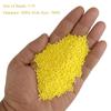 EmbroideryMaterial 11/0 Yellow Glass Stone Pearls Raw Materials for Making Toran, Beads for Jewellery Making, Bag Decoration, Embroidery, Yellow Muthyalu Craft etc (2MM/100 Grams) view 3