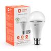 Orient Electric 9Watts Inverter Emergency LED Light Bulb - 6500K, Base B22D (Cool Day White) view 1