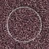 EmbroideryMaterial 10/0 Glass Seed Beads for Jewellery Making, Bracelet Making, Bead Weaving, DIY Craft, Hand Embroidery, Sewing & Garment Embellishment  Silver Lined Plum Color (22.5 mm, 100 g) view 1