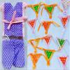 Brij sugandha Ladoo Gopal Ji Cotton Night Suit Set with Free 12 Nappy/Langoti for Laddu Gopal Ji Summer Night Dress Cotton Fabric for Lord Krishna by The Kanha Store (5) White view 2