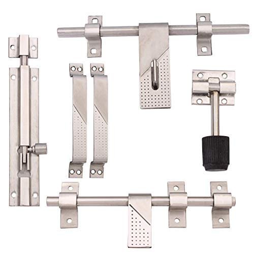 Husainy Big Hit Linex4 Stainless Steel Door Kit - (Silver)