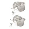 champriti Tea Infuser Filter Set of 2 pcs view 1