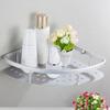 Shelzi Bathroom Corner Shelf Triangle Rack (Silver) view 1