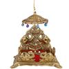 RCI Handicrafts Prince Home Decor & Gifts Handcrafted Krishna Ladoo Gopal/Laddu Bal Gopal White Metal Sihasan, Religious Puja Gifts and, Showpiece - (10 Cm X 8 Cm X 18 Cm) view 2