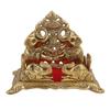 RCI Handicrafts Prince Home Decor & Gifts Handcrafted Krishna Ladoo Gopal/Laddu Bal Gopal White Metal Sihasan, Religious Puja Gifts and, Showpiece - (10 Cm X 8 Cm X 18 Cm) view 3