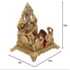 RCI Handicrafts Prince Home Decor & Gifts Handcrafted Krishna Ladoo Gopal/Laddu Bal Gopal White Metal Sihasan, Religious Puja Gifts and, Showpiece - (10 Cm X 8 Cm X 18 Cm) view 4