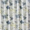 LaVichitra 1 Piece Premium Polyester Floral Door Curtain - 7 feet, Grey view 3