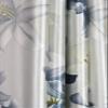 LaVichitra 1 Piece Premium Polyester Floral Door Curtain - 7 feet, Grey view 4