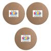 Arohi Art World Art Boards for Painting and Art & Craft Purpose Size: 6x6 inches Set of 3, Thickness 4mm view 1