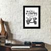TIED RIBBONS Life is Journey Enjoy the Ride Wall Decorative Abstract, Humour Frame Posters for Living Room lounges Bedroom Drawing Room Restaurants cafes and Home Decor view 2