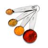Steren Impex | Stainless Steel Measuring Spoon, Round Shaped, Set of 4 (1/4, 1/2, 1tsp, & 1 Tbsp.) view 1