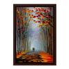 Masstone Engineered Wood Landscapes Wall Painting, Multicolour, Modern, 14 Inch x 20 Inch view 1