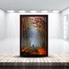 Masstone Engineered Wood Landscapes Wall Painting, Multicolour, Modern, 14 Inch x 20 Inch view 3