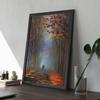 Masstone Engineered Wood Landscapes Wall Painting, Multicolour, Modern, 14 Inch x 20 Inch view 4