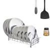 KEEPWELL Stainless steel Plate stand Kitchen countertop Plate Rack for Home & Kitchen Plate storage rack Thali stand view 1