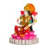 BS Handicrafts Polystone Marble Look Lakshmi Devi Idol for Home Temple, Mandir, Car Dashboard Showpiece Figurine for Home Decor Living Room| Laxmi MATA Murti | 4 inches Height view 4