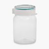 Home Centre BARBADOS-MILFORD-26 Plastic Canister - 350ml, 6 Pieces, Transparent view 2