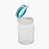 Home Centre BARBADOS-MILFORD-26 Plastic Canister - 350ml, 6 Pieces, Transparent view 4