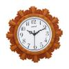 Oreva Plastic Vintage Wall Clock (Brown, 32 X 4 X 32 Cm) - Analog view 1