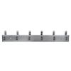Zephy 6 Pin Bathroom Wall Door Hook Hanger for Clothes(Chrome Finish,Pack of 2) view 2