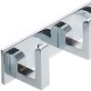 Zephy 6 Pin Bathroom Wall Door Hook Hanger for Clothes(Chrome Finish,Pack of 2) view 3