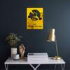 Bikri Kendra - no Phone Golden Sign Board - 3D Acrylic Mirror Stickers view 2