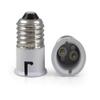 Basilica Dcor E27 to B22 Screw Base Socket Ceramic Lamp Holder Light Bulb Adapter (White, 2-Piece) view 1