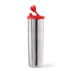 SignoraWare Easy Flow Stainless Steel Oil Dispenser | Airtight & Spill proof | Food grade | Pourer Drizzler | Easy to Clean | Best for Essential Oils & Grilling | Best for Home Use (1.1 Ltr | Red) view 1