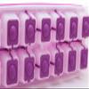 Signoraware Silicone BPA Free Plastic Ice Tray | Easy-Release Silicone Base | Easy Re-Filling Flip Top | Pop-Up 14 Cubes | Perfect for everyday use | Enjoy Mess-Free Ice Making (Set of 2 | Blue) view 2