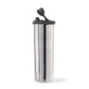 SignoraWare Easy Flow Stainless Steel Oil Dispenser | Airtight & Spill proof | Food grade | Pourer Drizzler | Easy to Clean | Best for Essential Oils & Grilling | Best for Home Use (1.1 Ltr | Black) view 1