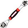 Tophaven 48 in 1 Socket Wrench Tools Works with Spline Bolts Torx 360 Degree 6-Point Universal Furniture Car Repair Hand Tool Handles up to 135kg of Pressure Universal Hand Tool Wrench view 1