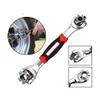 Tophaven 48 in 1 Socket Wrench Tools Works with Spline Bolts Torx 360 Degree 6-Point Universal Furniture Car Repair Hand Tool Handles up to 135kg of Pressure Universal Hand Tool Wrench view 2