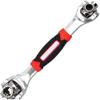 SEASPIRIT 48 in 1 Socket Wrench Tools Works with Spline Bolts Torx 360 Degree 6-Point Universal Furniture Car Repair Hand Tool Handles up to 135kgs of Pressure Universal Hand Tool Wrench view 1