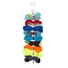Whitecloud TRANSFORMING HOMES 278-20 Polished Easy Clips And Locks Paired Sock Without Ties, Bags Or Dividers Socks Organizer For Laundry, (Plastic And Rubber, Multicolour) view 1